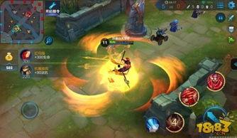 王者荣耀哪吒技能视频,风火轮转，天雷破空