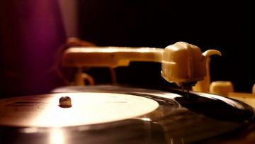 唱片视频素材,经典旋律的视觉之旅