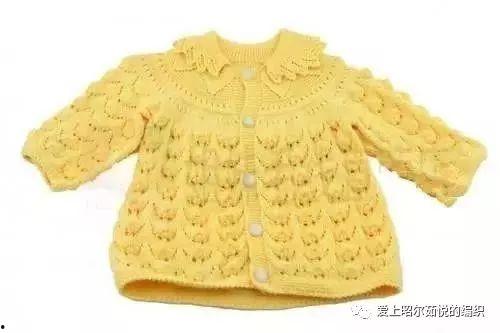 织宝宝开衫小翻领视频,轻松学会的温馨手工教程